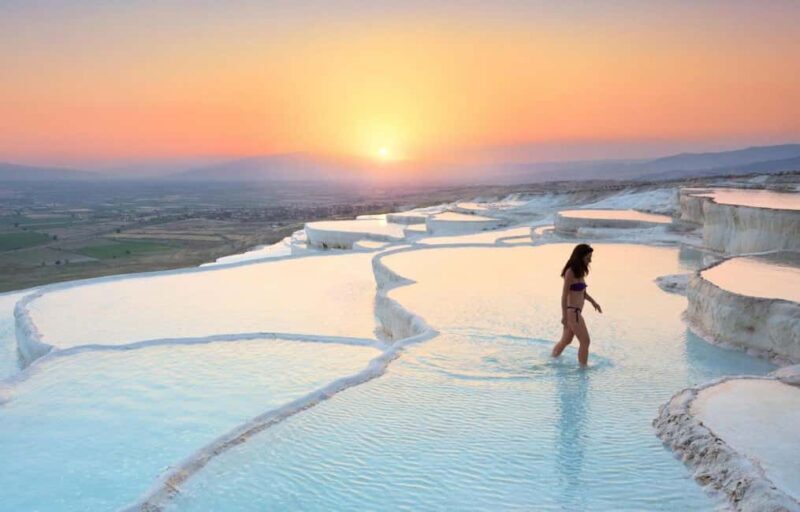 From Turunc: Pamukkale Cotton Castle & Hierapolis Day Trip - The Return Journey
