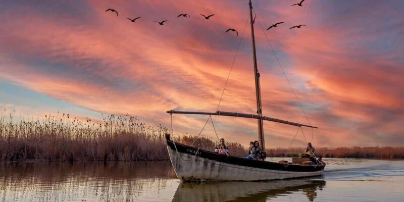 From Valencia: Albufera Natural Park with Sunset Boat Tour - The Highlight: Sunset Boat Ride