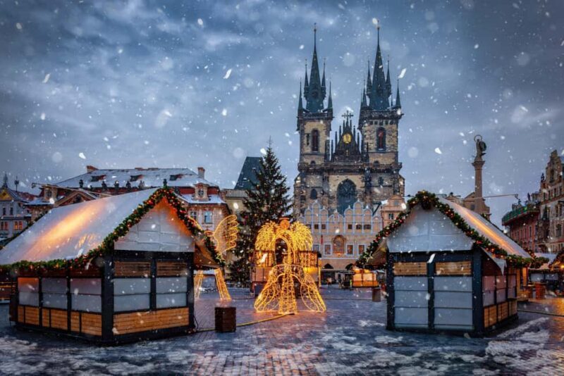 From Vienna: Prague Christmas Market & City Guided Tour - Key Points