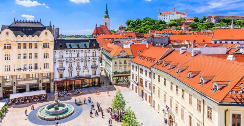 From Vienna: Roundtrip Bus to Bratislava with Walking Tour - The Guided Walk & Local Insights