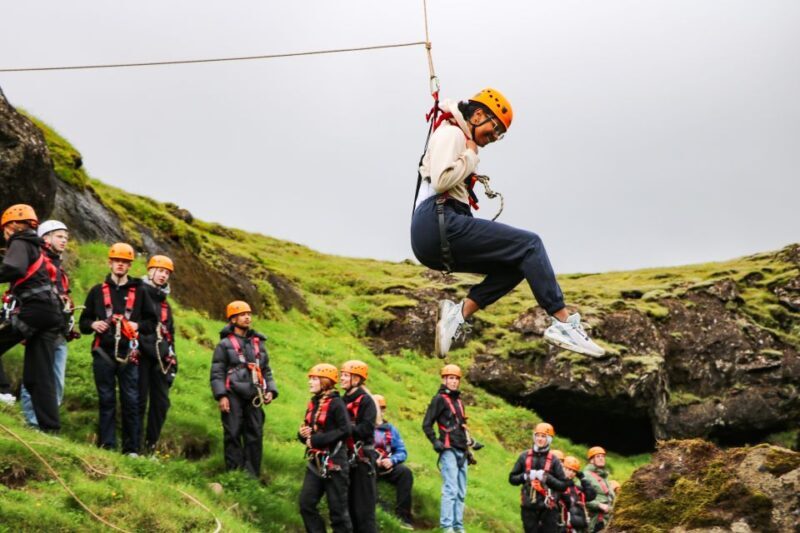 From Vík: Zipline and Hiking Adventure Tour - Key Points