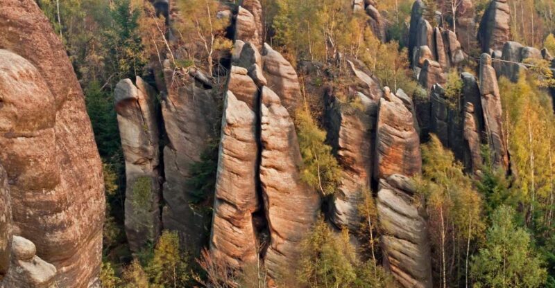 From Wroclaw: Hiking Trail in Rock City Adrspach - Key Points