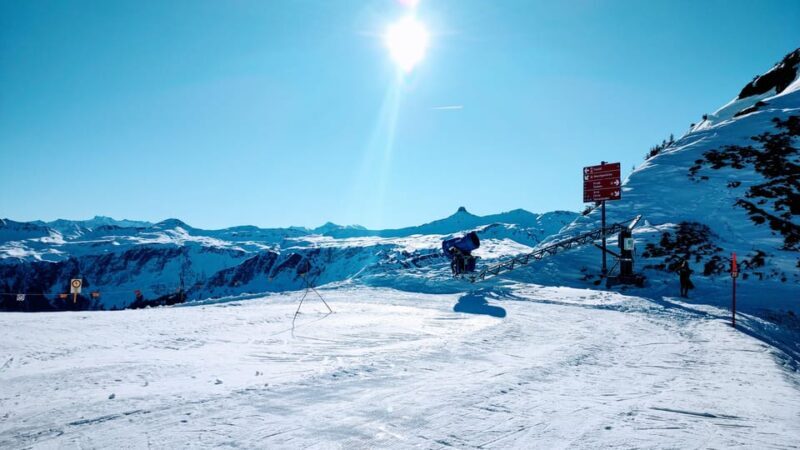 From Zurich main station: 4h ski school for beginners with arrival - Key Points