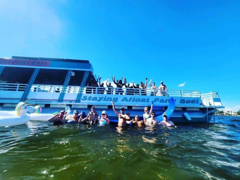 Ft. Lauderdale: Party Boat Tour to the Sandbar with Tunes - FAQ