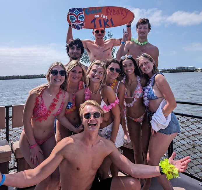 Ft Myers Beach 3hr Tiki Pub Tropical Sandbar Getaway Cruise - FAQ