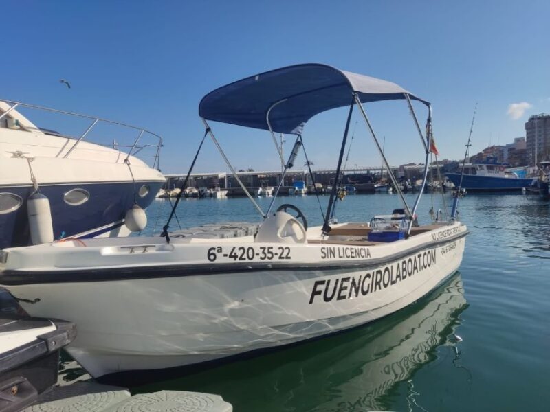 Fuengirola no License Boat from 2 To 4 Hours - Key Points