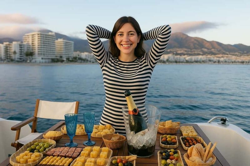 Fuengirola: Sunset Boat Tour - Cocktail Dinner & Champagne - Key Points