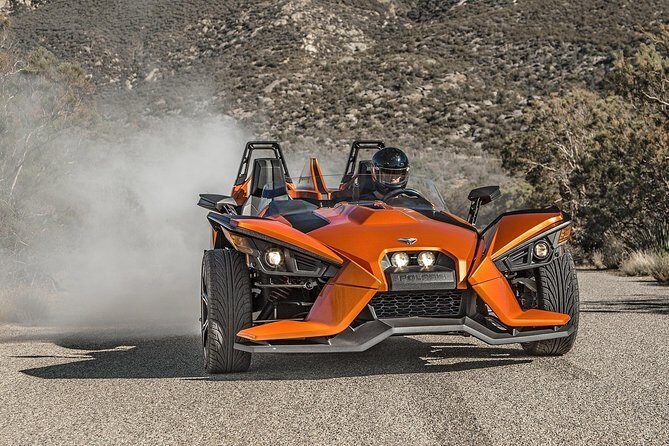 Full-Day (8 hour) Polaris Slingshot Adventure Rental for up to TWO people - Key Points