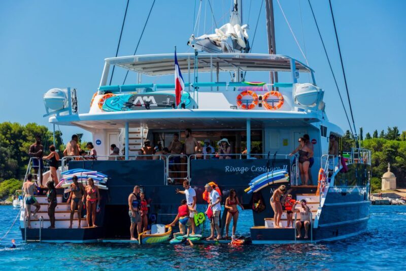 Full-Day Catamaran Cruise Departing from Cannes - FAQ
