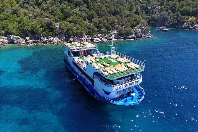 Full-Day Glass bottom Semi Submarine Cruise in Marmaris - Key Points