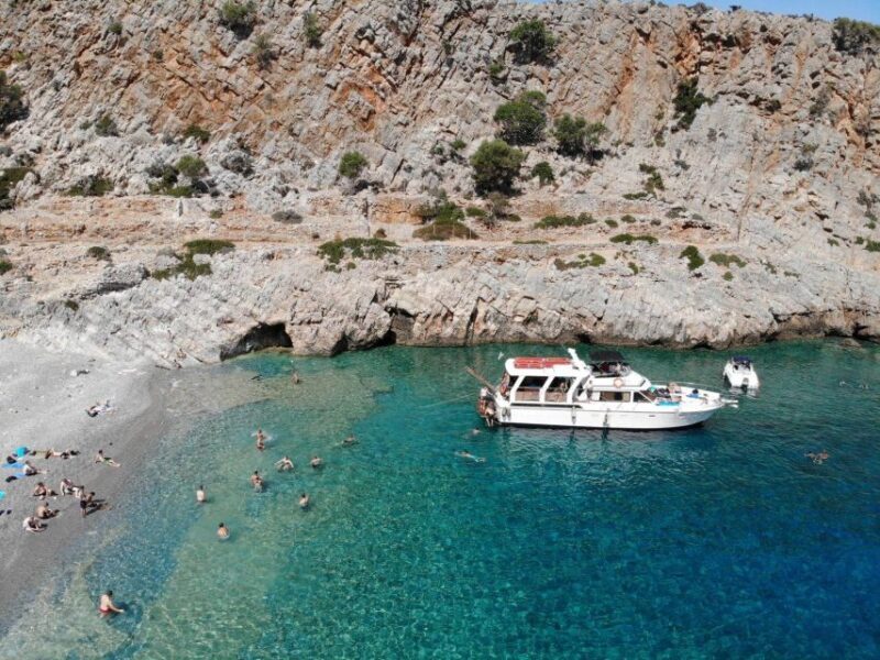 FULL DAY GROUP TOUR KOUTSOMITI KOUNOUPA & RED ROCK WITH MEAL - Key Points