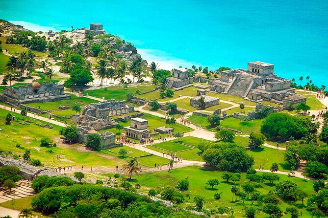 Full Day Guided Tour of Tulum and Coba, 4 places in 1 Day - A Day Packed with History, Nature, and Beach