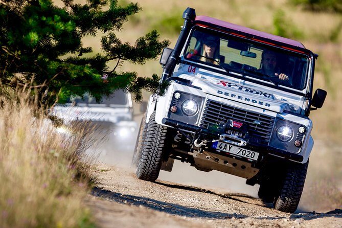 Full-day Land Rover driving off-road experience Prague - Key Points