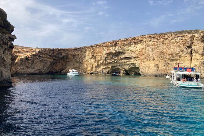 Full Day Private charter to Crystal & Blue Lagoon, Caves & Gozo - An Overview of the Experience