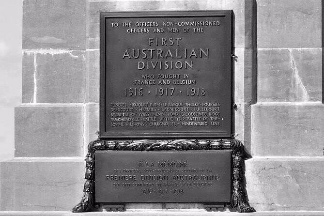Full-Day Private WW1 Australian Battlefield Day Tour from Amiens - Why This Tour Offers Great Value