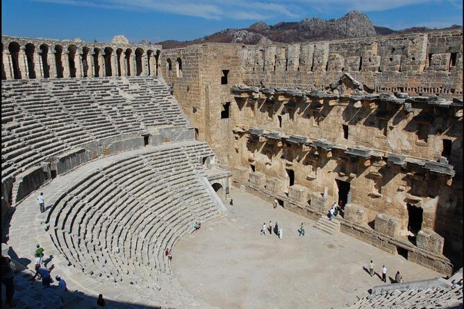 Full-Day Tour of Kursunlu Waterfalls, Aspendos, and Ancient Ruins of Side From Alanya - Aspendos: The Roman Theatre That Wows