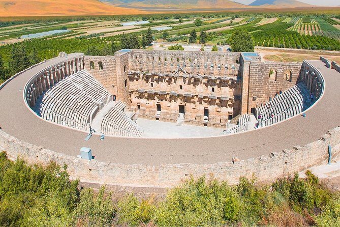 Full-Day Tour of Kursunlu Waterfalls, Aspendos, and Ancient Ruins of Side From Alanya - Side: A Mix of Ancient Ruins and Seaside Charm