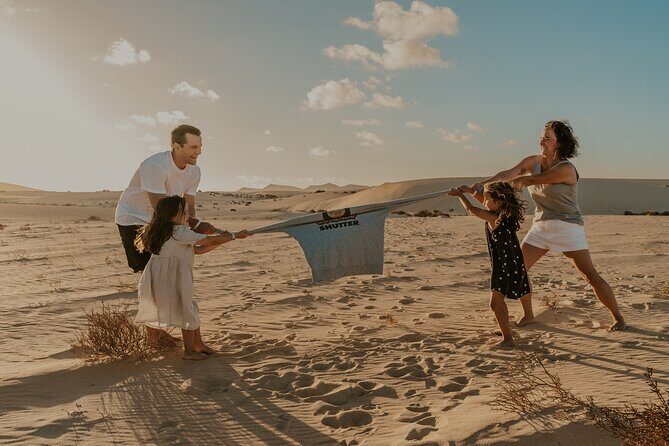 Fun and spontaneous family photoshoot - Corralejo Fuerteventura - The Bottom Line