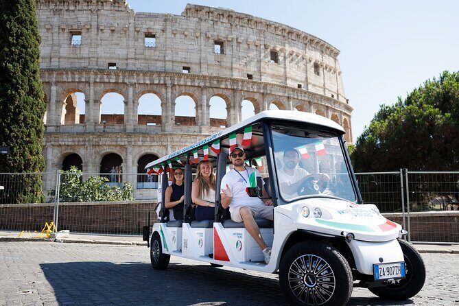 Fun Golf Cart Tour with Music and Gelato in Rome - What Travelers Say
