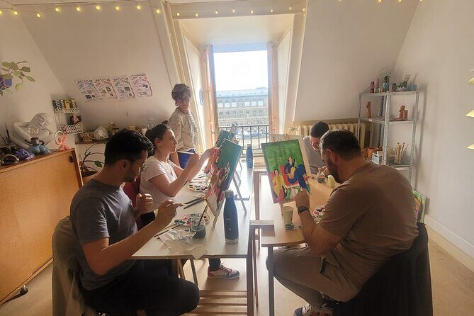 Fun Painting Class in a Professional Art Studio with a View - The View and the Setting