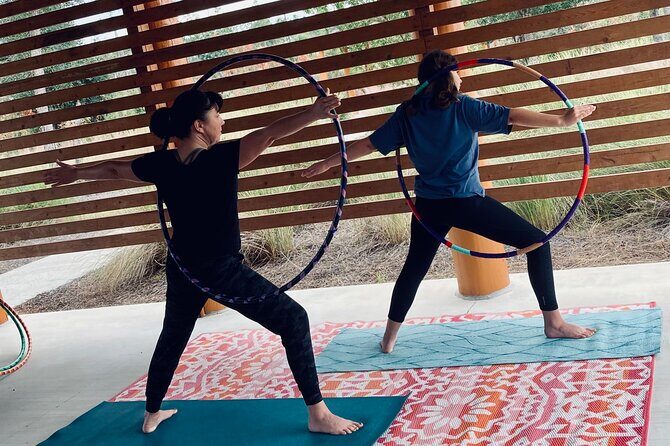 Fun Yoga with a Hula Hoop - Key Points