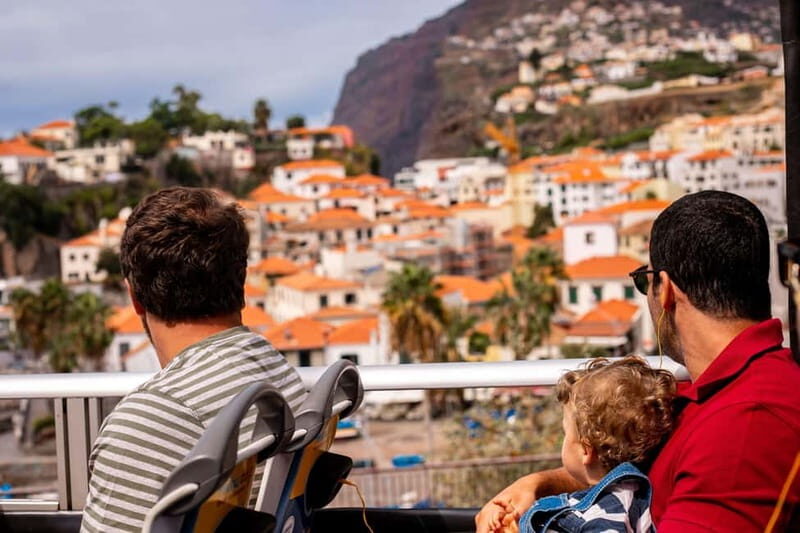Funchal:Hop-on Hop-off Bus & Whale & Dolphin boat Excursion - The Land Tour: Exploring Funchal and Câmara de Lobos