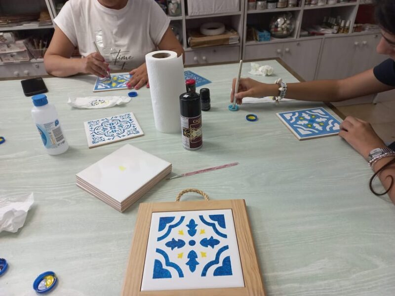 Gaia: Tile painting workshop, Port Wine and Pastel de Nata - Pricing and Value