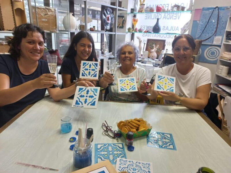 Gaia: Tile painting workshop, Port Wine and Pastel de Nata - FAQ