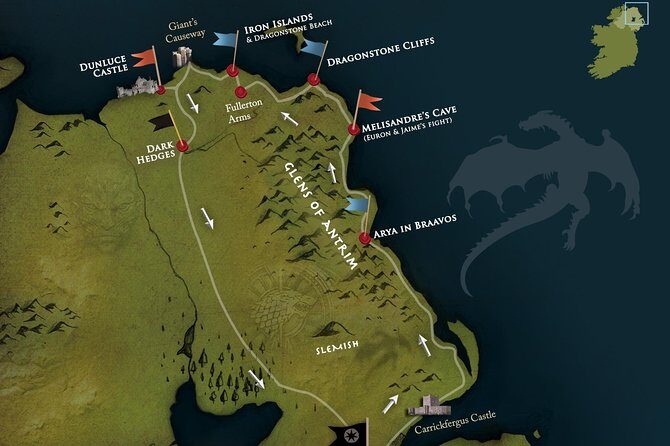 Game of Thrones - Private Audi A6 tour with Richard the Wildling - Key Points