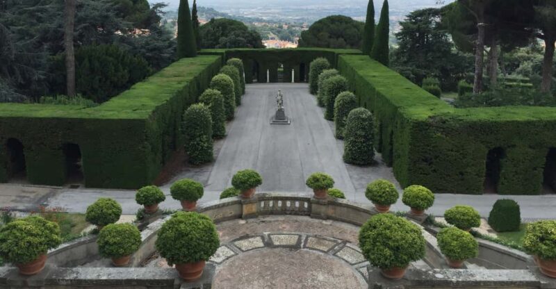 Gandolfo: Castel Gandolfo Papal Villa Gardens Minibus Tour - Key Points