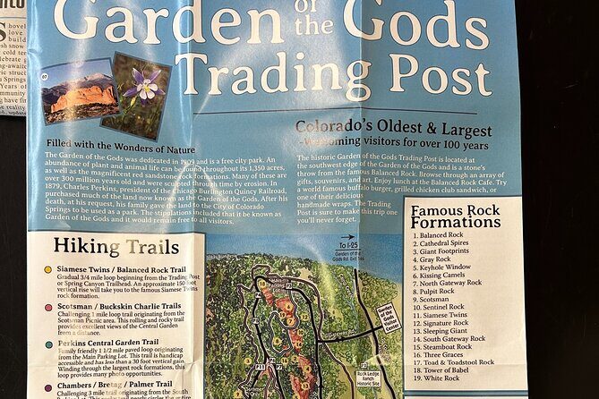 Garden of the Gods Highlights and Gems Guided E-Bike eBike Tour - Key Points