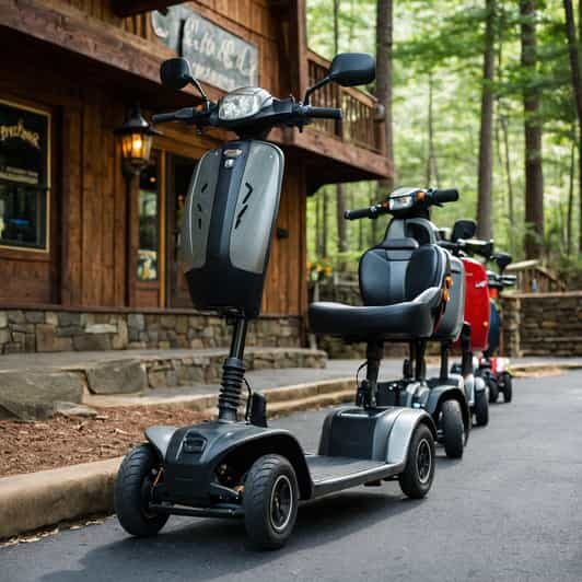 Gatlinburg: Mobility Scooter Rentals - Battery Life and Range