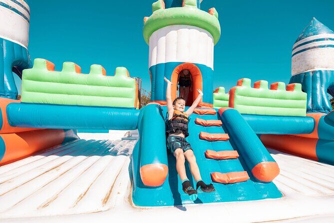 GC Aqua Park 100 Minute Inflatable Water Park Activity, Southport - Wrapping It Up