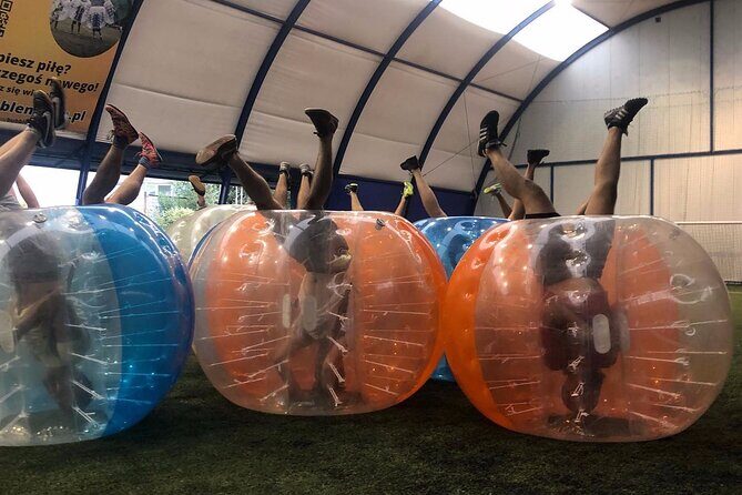 Gdansk: Bubble Football with Hotel Transfers - Key Points