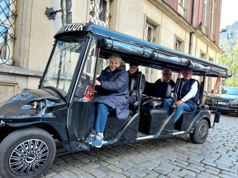 Gdansk: City Sightseeing Tour by Golf Cart LIVE GUIDE 60 min - The Experience in Detail