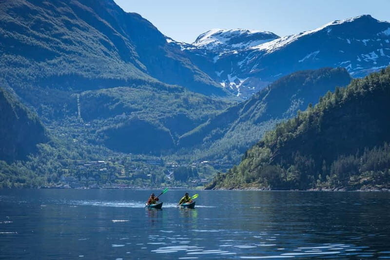 Geiranger: Kayak Tour with Waterfall Views - Key Points