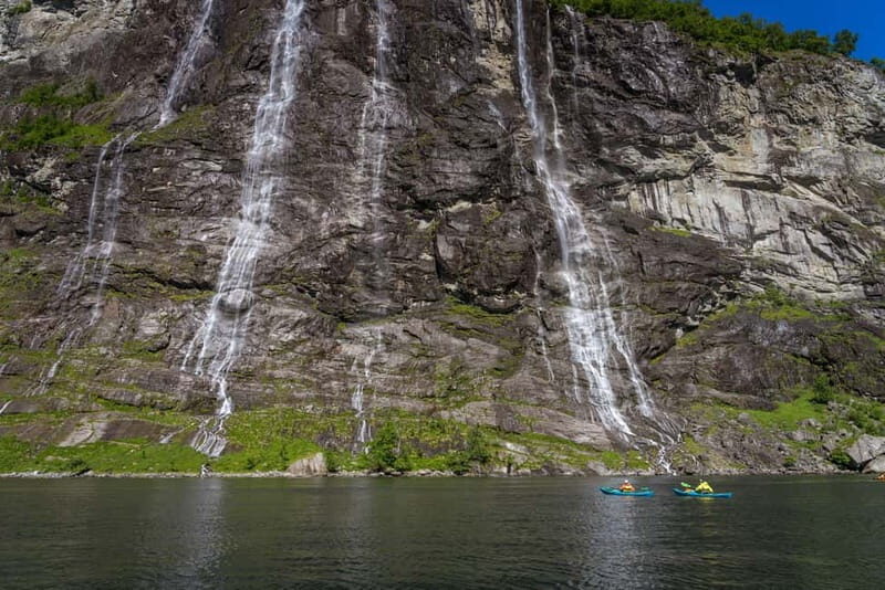Geiranger: Kayak Tour with Waterfall Views - The Experience in Detail