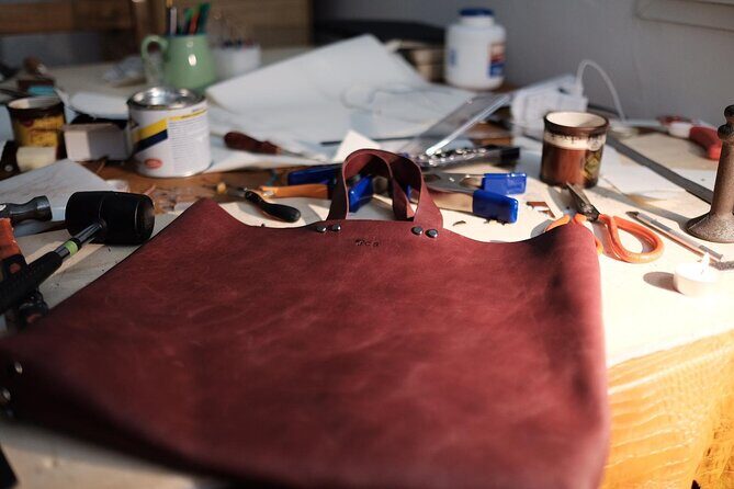Genuine Leather Tote Bag Workshop in Leiden - What to Expect from the Workshop