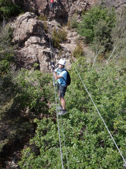 Gerona: Via Ferrata Roca de la Creu en Ribes de Freser - Key Points