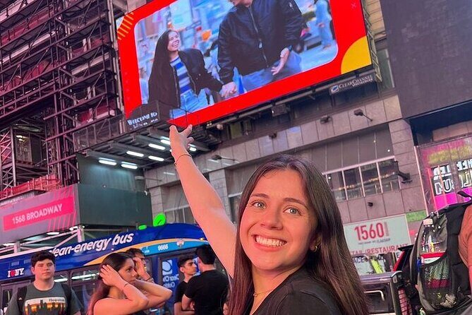 Get Your 15 Seconds of Fame on a Times Square Billboard in NYC! - Key Points