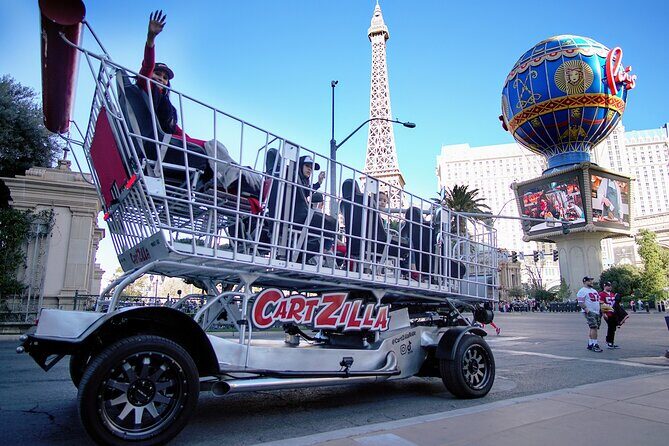 Giant Shopping Cart Limo Ride in Las Vegas - A Closer Look at the Experience