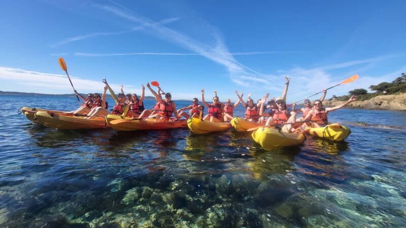 Giens and the presque-île in sea kayak with a guide - Key Points