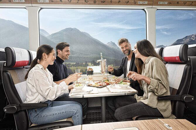Glacier Express Panoramic Train Round Trip in one Day Private Tour from Luzern - What the Tour Offers