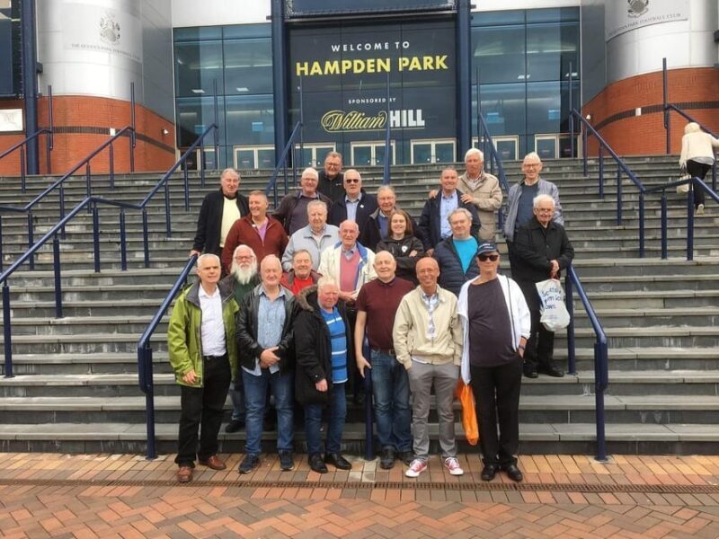 Glasgow Football Tour: Three Hampdens Walking Tour - Visiting The First Hampden: The Bowling Club and the Mural