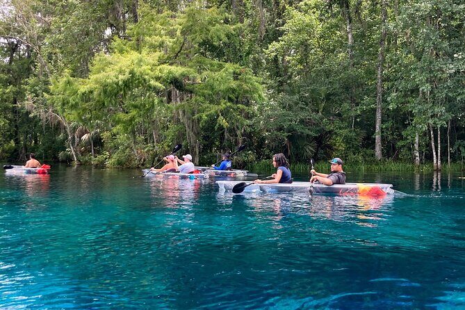 Glass Bottom Kayak Tours of Silver Springs - Accessibility and Practical Considerations
