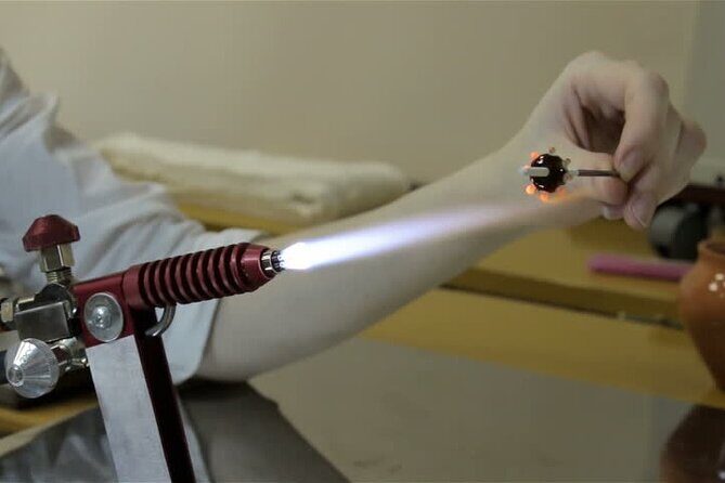 Glass Melting and Shaping with Flame with the Senior Glass Master - The Bottom Line