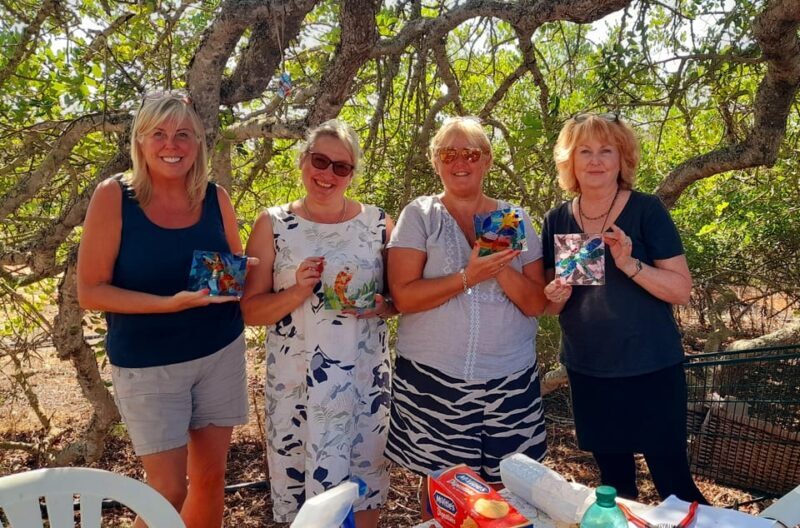 Glass on Glass Mosaic craft workshop near lagos - Key Points