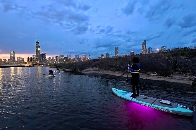 Glow and Glide Paddleboard Sunset Experience Chicago - What Is the Glow and Glide Paddleboard Sunset Experience?