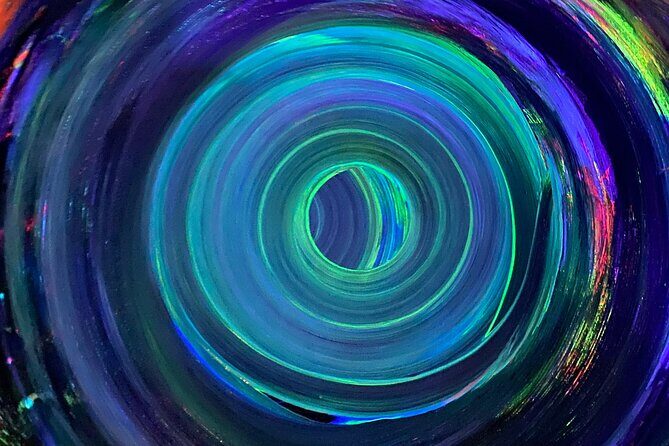 Glow In The Dark Painting With Friends - The Sum Up