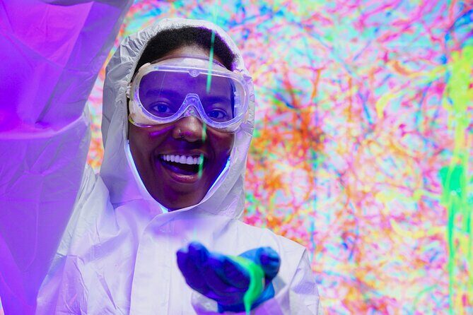 Glow in the Dark Splatter Paint Experience - Who Is This Best For?